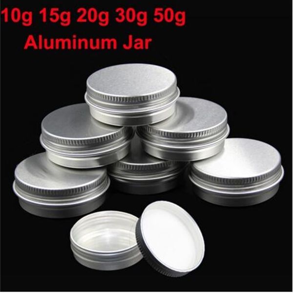 factory 30g 50pcs/lot 5g 50g 10g 15g 20g aluminum cream jar pot nail art makeup lip gloss empty cosmetic metal tin containers
factory 30g 50pcs/lot 5g 50g 10g 15g 20g aluminum cream jar pot nail art makeup lip gloss empty cosmetic metal tin containers