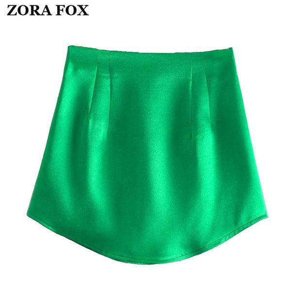 woman fashion chic green short skirt with elastic mid waist zipper solid color women summer chiffon skirts mujer, Black
woman fashion chic green short skirt with elastic mid waist zipper solid color women summer chiffon skirts mujer, Black