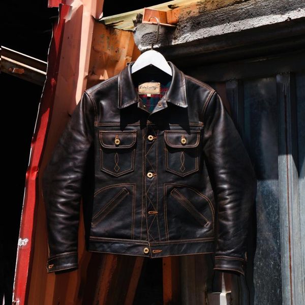 men's leather & faux high energy argentina no thicker 1/8-inch-thick western style denim jacket short fur coat, Black
men's leather & faux high energy argentina no thicker 1/8-inch-thick western style denim jacket short fur coat, Black