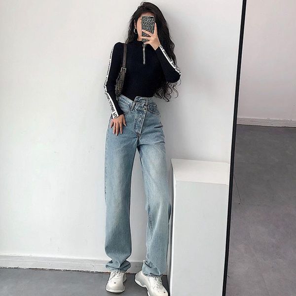 europe jeans women's trousers european explosion models irregular waist loose wide-leg daddy pants girl female plus size 6cg2, Blue
europe jeans women's trousers european explosion models irregular waist loose wide-leg daddy pants girl female plus size 6cg2, Blue
