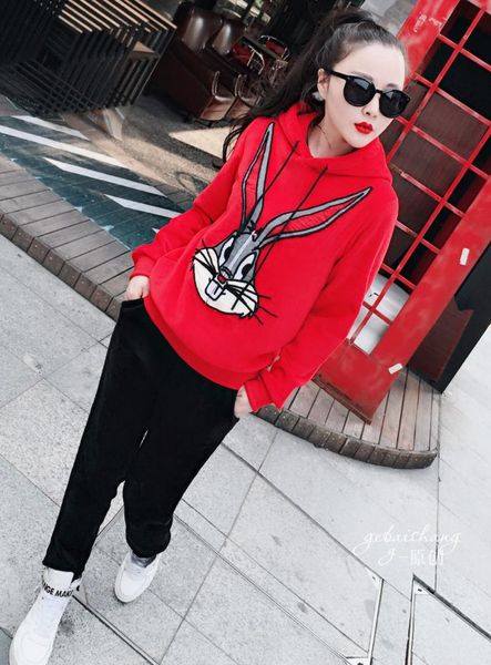 women's jumpsuits & rompers korean fashion 2pcs velvet clothes set cartoon casual loose track suit plus size hooded pullovers+leisure l, Black;white
women's jumpsuits & rompers korean fashion 2pcs velvet clothes set cartoon casual loose track suit plus size hooded pullovers+leisure l, Black;white