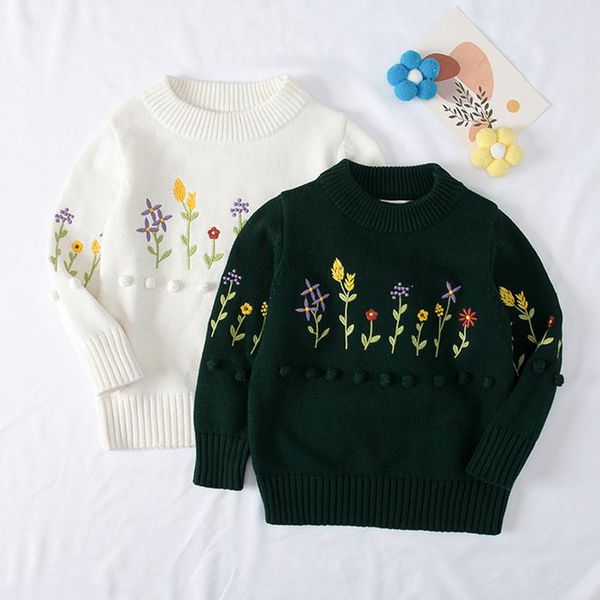 pullover kids sweaters girls brief style boys turtleneck knitwear embroidered florets sweater, Blue
pullover kids sweaters girls brief style boys turtleneck knitwear embroidered florets sweater, Blue