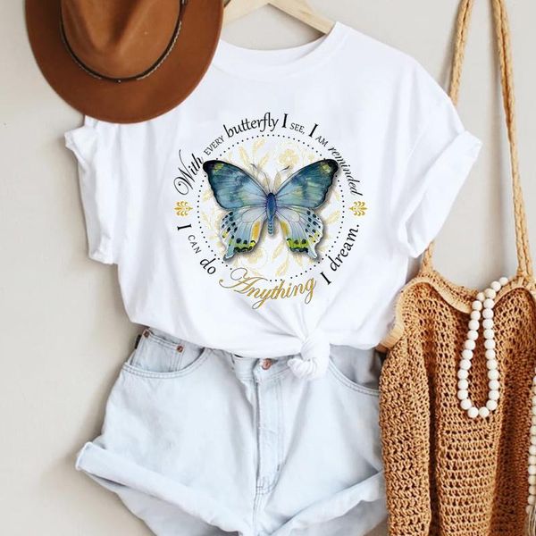 women's t-shirt women cartoon butterfly love letter 90s style fashion summer lady print tee graphic t female tshirts clothes, White
women's t-shirt women cartoon butterfly love letter 90s style fashion summer lady print tee graphic t female tshirts clothes, White