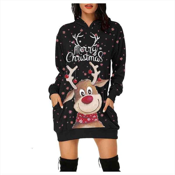 Hoodies Sweatshirts Dress Women Clothing Casual Christmas Prints Bag Hip Pocket Long Sleeves Autumn Pullover Hoodie Moletom, Black;gray
Hoodies Sweatshirts Dress Women Clothing Casual Christmas Prints Bag Hip Pocket Long Sleeves Autumn Pullover Hoodie Moletom, Black;gray