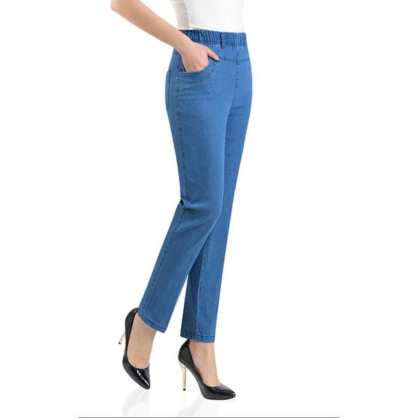 women's jeans women trousers tight high waist pants summer autumn thin loose casual straight-leg cropped blue l-5xl
women's jeans women trousers tight high waist pants summer autumn thin loose casual straight-leg cropped blue l-5xl