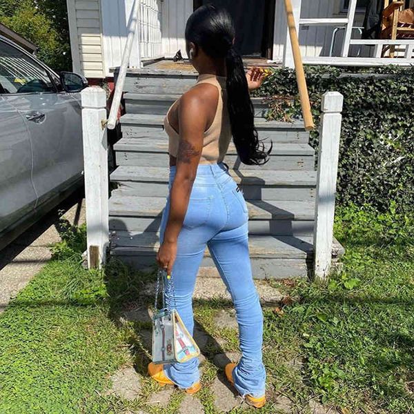 shaved aesthetic waistline solid 2021 fall streetwear jeans fashion thin women's pants pockets, Blue
shaved aesthetic waistline solid 2021 fall streetwear jeans fashion thin women's pants pockets, Blue