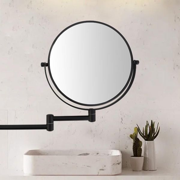 mirrors double-sided magnifying makeup mirror 26.6cm diameter 1x/5x/7x/10x adjustable wall mounted 360 rotating extendable swivel
mirrors double-sided magnifying makeup mirror 26.6cm diameter 1x/5x/7x/10x adjustable wall mounted 360 rotating extendable swivel