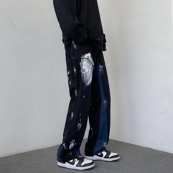 Men's Jeans Gothic Straight Hip Hop Streetwear Pants Fashion Casual Loose Denim, Blue
Men's Jeans Gothic Straight Hip Hop Streetwear Pants Fashion Casual Loose Denim, Blue