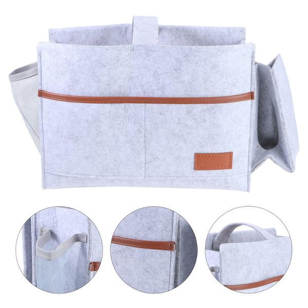 storage bags 1pc felt bedside caddy hanging bag student dorm sundries organizer
storage bags 1pc felt bedside caddy hanging bag student dorm sundries organizer