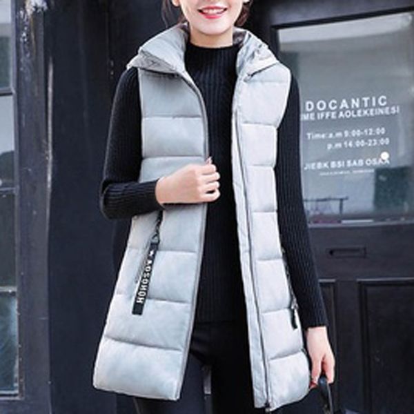 coats 2021 winter women's jacket windproof warm long cotton waistcoat casual sleeveless hooded femme coat veste plus, Tan;black
coats 2021 winter women's jacket windproof warm long cotton waistcoat casual sleeveless hooded femme coat veste plus, Tan;black