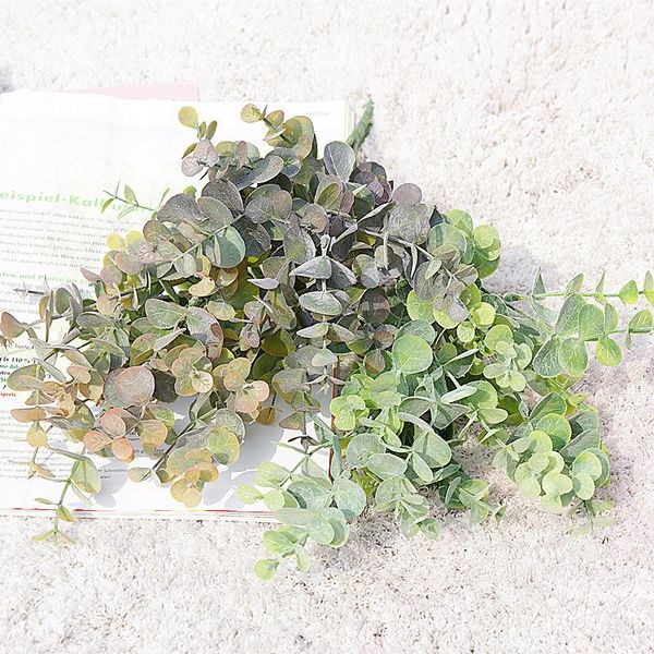 decorative flowers & wreaths dusty artificial plant plastic eucalyptus tree branch for christmas wedding decoration flower arrangment faux f
decorative flowers & wreaths dusty artificial plant plastic eucalyptus tree branch for christmas wedding decoration flower arrangment faux f