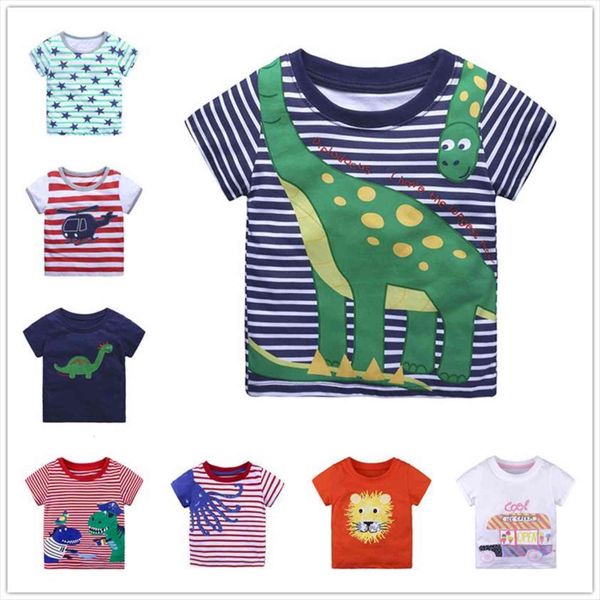 baby summer t shirt cartoon printed dinosaur tees kids children casual clothing cotton for girls boys, Blue
baby summer t shirt cartoon printed dinosaur tees kids children casual clothing cotton for girls boys, Blue