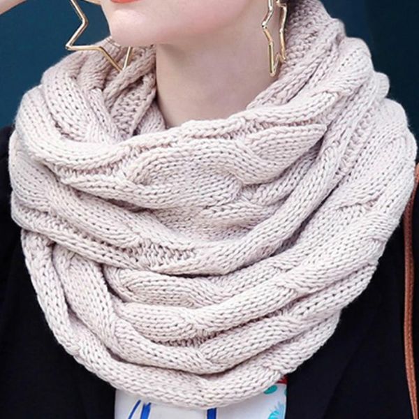 scarves women scarf knitted snood winter infinity neck circle cable warm soft ring female 2021, Blue;gray
scarves women scarf knitted snood winter infinity neck circle cable warm soft ring female 2021, Blue;gray
