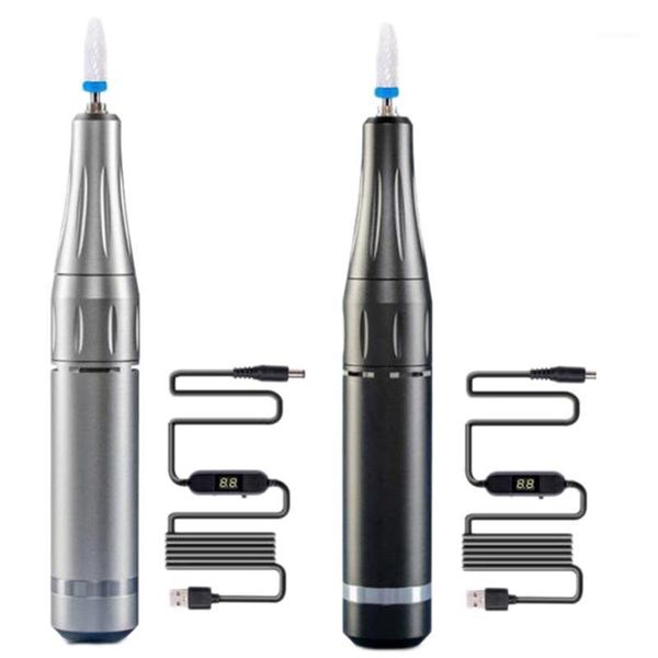 nail drill machine 35000 rpm portable pen apparatus for manicure gel polish with led display art equipment1, Silver
nail drill machine 35000 rpm portable pen apparatus for manicure gel polish with led display art equipment1, Silver