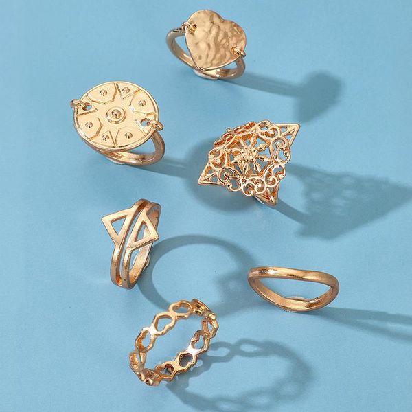 wedding rings bohemia love heart hollow flowers set for women gothic geometric gold color knuckle jewelry anillos 6pcs14322, Slivery;golden
wedding rings bohemia love heart hollow flowers set for women gothic geometric gold color knuckle jewelry anillos 6pcs14322, Slivery;golden
