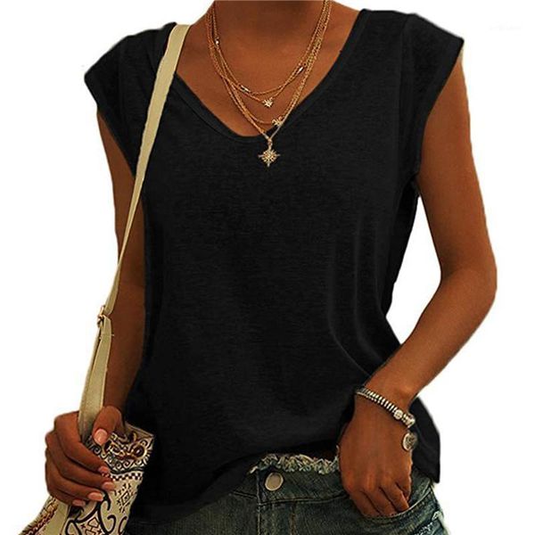 women's t-shirt summer undershirt women fashion solid color vest ladies v-neck sleeveless loose tank comfortable breathable te, White
women's t-shirt summer undershirt women fashion solid color vest ladies v-neck sleeveless loose tank comfortable breathable te, White