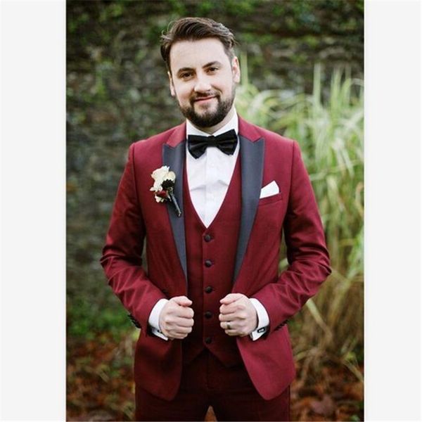 men's suits & blazers classic male tux smolking groom thin suit and culinary evening for burgundy men lapel wedding pr, White;black
men's suits & blazers classic male tux smolking groom thin suit and culinary evening for burgundy men lapel wedding pr, White;black