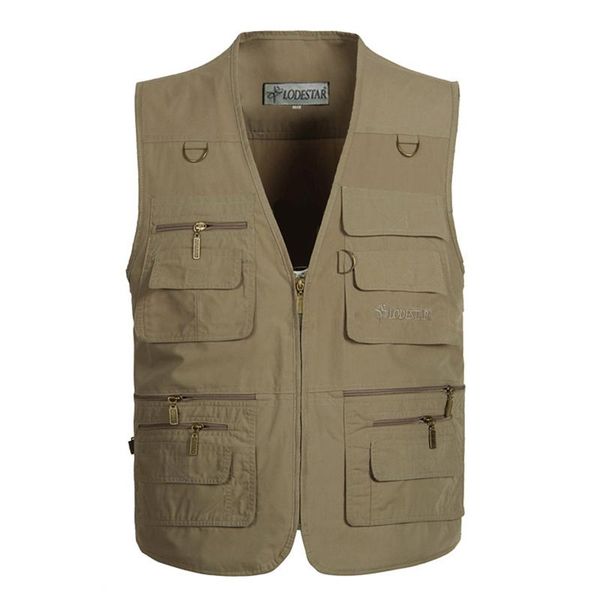 men sleeveless baggy summer jacket with many pockets male casual regular fit multi pocket pographer vest waistcoat for mens men's vests, Black;white
men sleeveless baggy summer jacket with many pockets male casual regular fit multi pocket pographer vest waistcoat for mens men's vests, Black;white