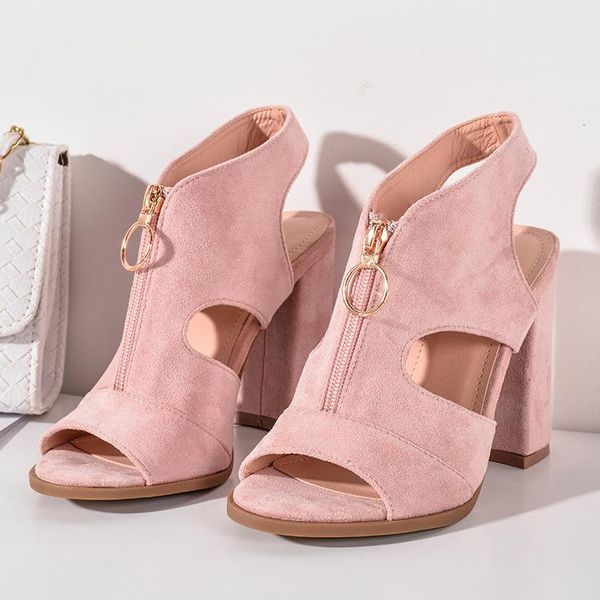 peep toe t-strap square heel fashion rome gladiator women sandals back strap high zipper boho shoes flock solid summer, Black
peep toe t-strap square heel fashion rome gladiator women sandals back strap high zipper boho shoes flock solid summer, Black