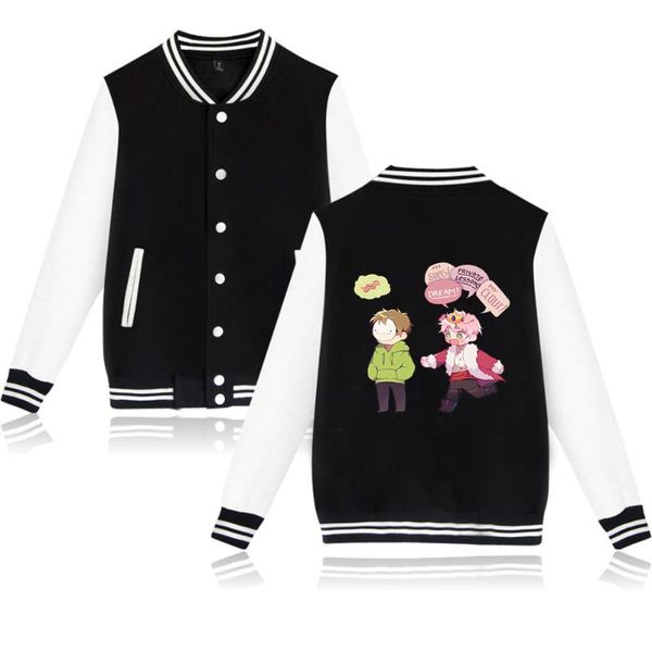 men's jackets anime dreamwastaken technoblade badboyhalo autumn winter holiday preppy youthful vitality clothes baseball uniform, Black;brown
men's jackets anime dreamwastaken technoblade badboyhalo autumn winter holiday preppy youthful vitality clothes baseball uniform, Black;brown