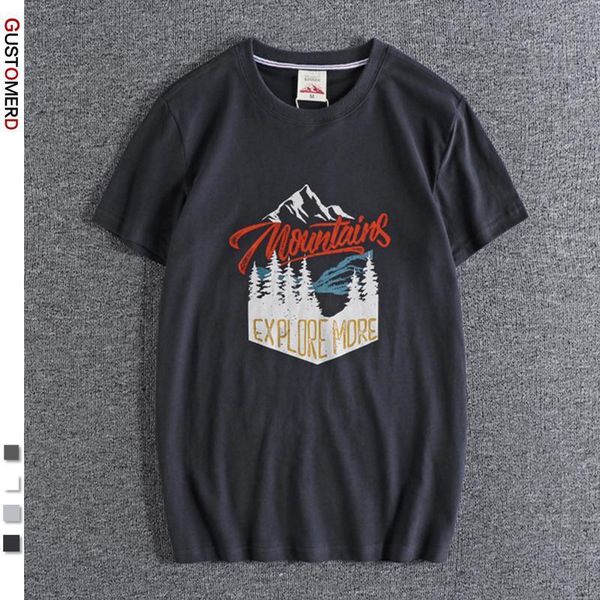 men's t-shirts gustomerd mountain printed t shirt men streetwear summer quality 100% cotton for casual short sleeve mens shirts, White;black
men's t-shirts gustomerd mountain printed t shirt men streetwear summer quality 100% cotton for casual short sleeve mens shirts, White;black