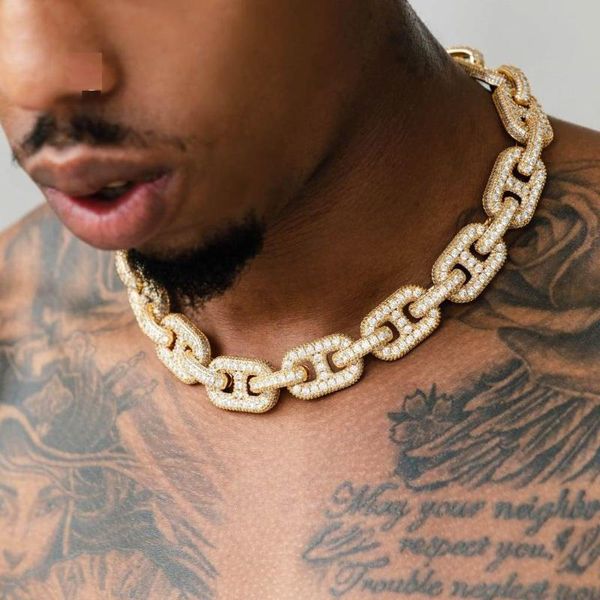 chokers 19mm big heavy men jewelry 5a cubic zirconia iced out cz h shaped curb cuban link chain hip hop necklace, Golden;silver
chokers 19mm big heavy men jewelry 5a cubic zirconia iced out cz h shaped curb cuban link chain hip hop necklace, Golden;silver