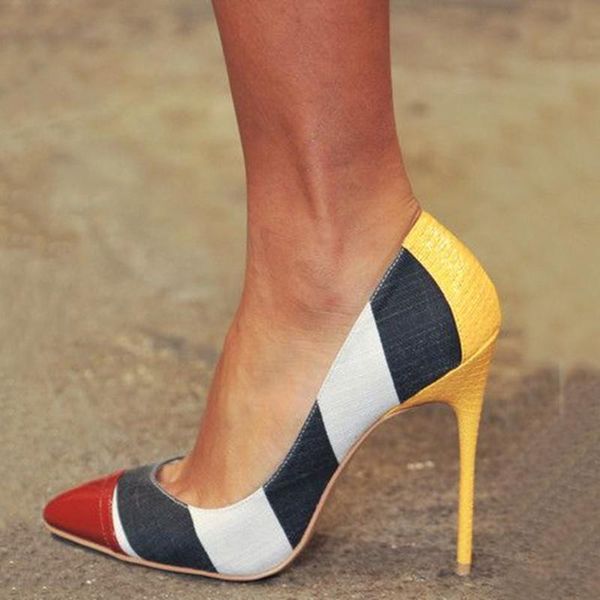 shoes,novelty beautiful women's shoes, multi color cloth stitching,11 cm high-heeled pointed toe pumps.size:34-45 dress shoes, Black
shoes,novelty beautiful women's shoes, multi color cloth stitching,11 cm high-heeled pointed toe pumps.size:34-45 dress shoes, Black