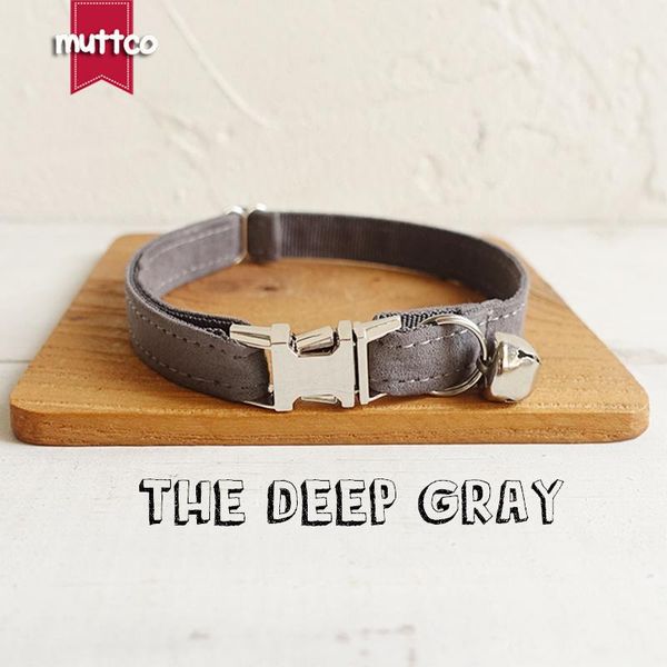 cat collars & leads 10pcs/lot muttco retailing handmade collar the deep gray poly satin and nylon grey leash 2 sizes ucc025
cat collars & leads 10pcs/lot muttco retailing handmade collar the deep gray poly satin and nylon grey leash 2 sizes ucc025