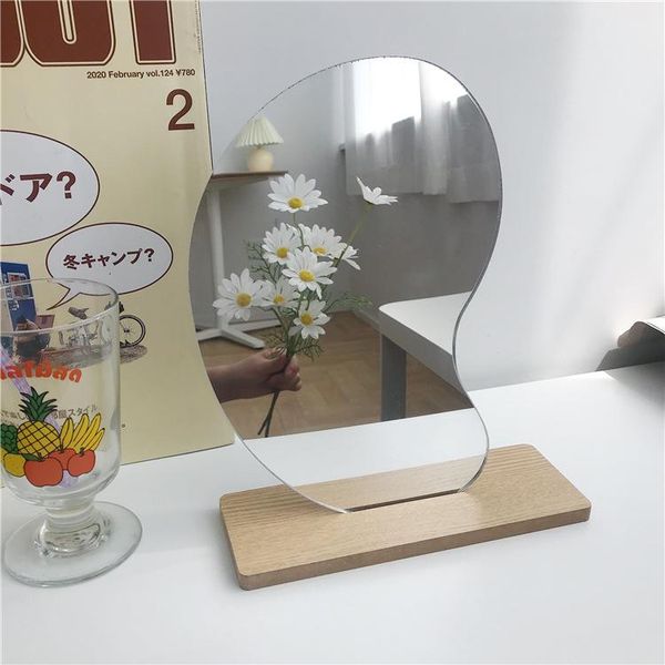 mirrors korean style makeup mirror table po props ins irregular acrylic decorative wooden base cosmetic beauty tools
mirrors korean style makeup mirror table po props ins irregular acrylic decorative wooden base cosmetic beauty tools
