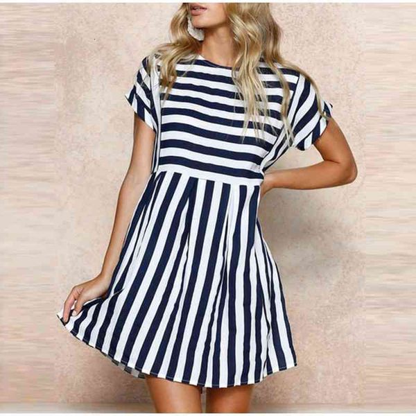 striped print a-line mini dresses women o-neck short sleeve beach short dress female 2020 summer casual fashion lady vestidos, Black;gray
striped print a-line mini dresses women o-neck short sleeve beach short dress female 2020 summer casual fashion lady vestidos, Black;gray