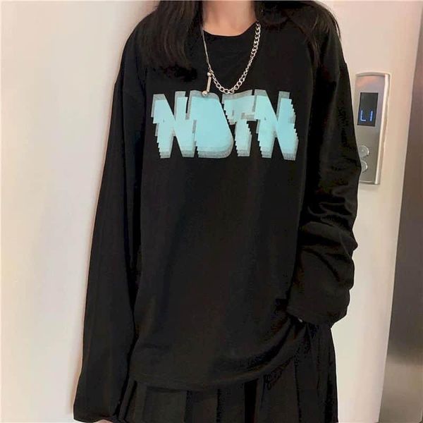 ins spring korean oversized tshirt women t shirt retro fuzzy letter printing t-shirt harajuku bf loose casual long-sleeved women's, White
ins spring korean oversized tshirt women t shirt retro fuzzy letter printing t-shirt harajuku bf loose casual long-sleeved women's, White