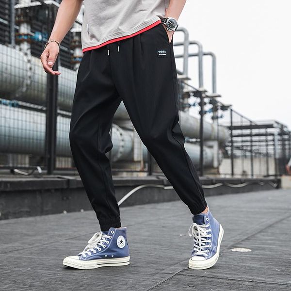 men's pants 2021 brand summer men casual sweatpants plus size 4xl high street trousers joggers quality thin streetwear, Black
men's pants 2021 brand summer men casual sweatpants plus size 4xl high street trousers joggers quality thin streetwear, Black