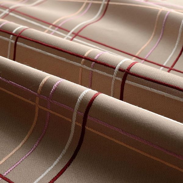 curtain & drapes korean high-precision lattice line jacquard fabric shading cloth light luxury curtains for living room bedroom
curtain & drapes korean high-precision lattice line jacquard fabric shading cloth light luxury curtains for living room bedroom