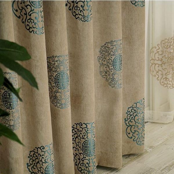 curtain & drapes chinese luxury chenille blackout custom for living room bedroom elegant embroidered window tulle x-ag195#4
curtain & drapes chinese luxury chenille blackout custom for living room bedroom elegant embroidered window tulle x-ag195#4