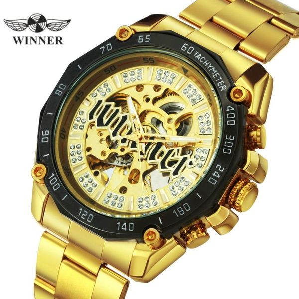 wristwatches winner official steampunk automatic watch men crystal skeleton mechanical mens watches casual military clock, Slivery;brown
wristwatches winner official steampunk automatic watch men crystal skeleton mechanical mens watches casual military clock, Slivery;brown
