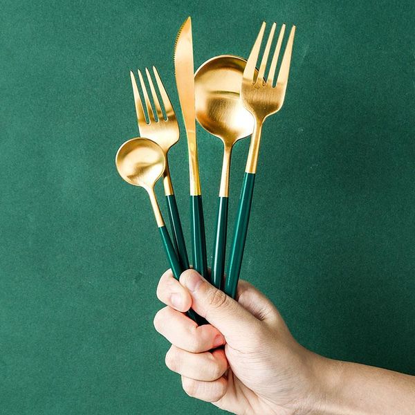 dinnerware set 304 stainless steel cutlery fork steak knife coffee spoon teaspoon flatware tableware kitchen silverware sets
dinnerware set 304 stainless steel cutlery fork steak knife coffee spoon teaspoon flatware tableware kitchen silverware sets