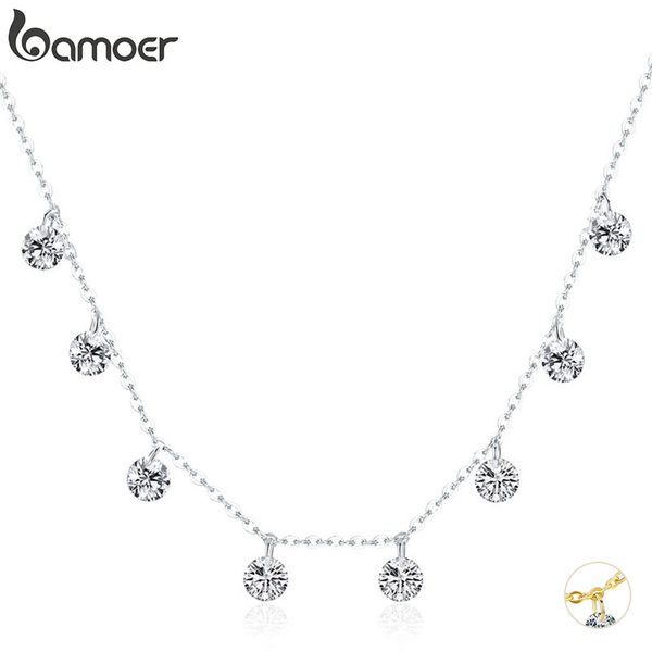 bamoer real 925 sterling silver dazzling cubic zircon round circle cz pendant necklaces for women sterling silver jewelry scn299
bamoer real 925 sterling silver dazzling cubic zircon round circle cz pendant necklaces for women sterling silver jewelry scn299