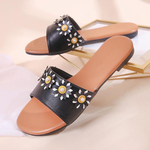 sagace women fashion summer casual shoes roma flower flat anti-slip slipper beach outdoor bohemian arrival slippers, Black
sagace women fashion summer casual shoes roma flower flat anti-slip slipper beach outdoor bohemian arrival slippers, Black