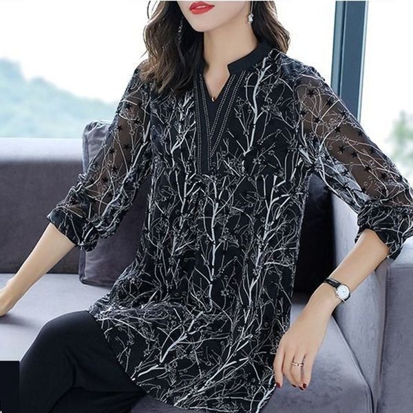 fashion women spring summer style chiffon blouses women csual long sleeve plus size print loose shirt elegant women df3618, White
fashion women spring summer style chiffon blouses women csual long sleeve plus size print loose shirt elegant women df3618, White