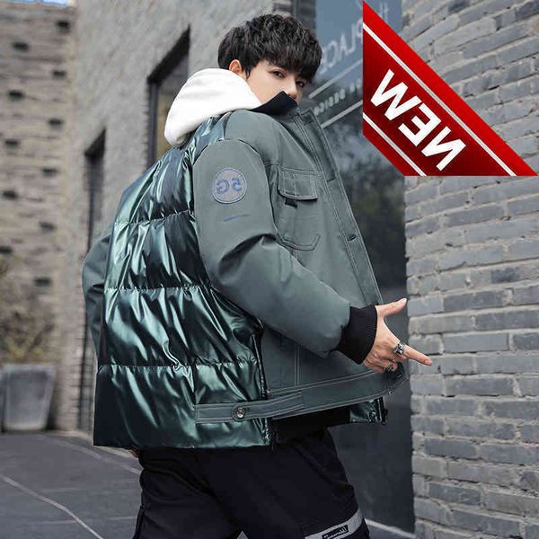 casual 2021 winter new men's 90% whitduck down jackets thick warm parkas outwear fashion patchwork coats for couple, Black
casual 2021 winter new men's 90% whitduck down jackets thick warm parkas outwear fashion patchwork coats for couple, Black