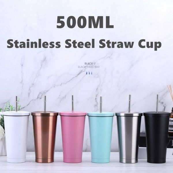 mugs 304 stainless steel cold water drinks cup straw large capacity vacuum flask car portable coffee mug ice master
mugs 304 stainless steel cold water drinks cup straw large capacity vacuum flask car portable coffee mug ice master