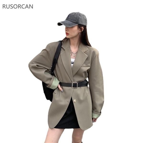 women's suits & blazers spring korean version of the loose mid-length suit jacket fried street age reduction all-match back split long-, White;black
women's suits & blazers spring korean version of the loose mid-length suit jacket fried street age reduction all-match back split long-, White;black