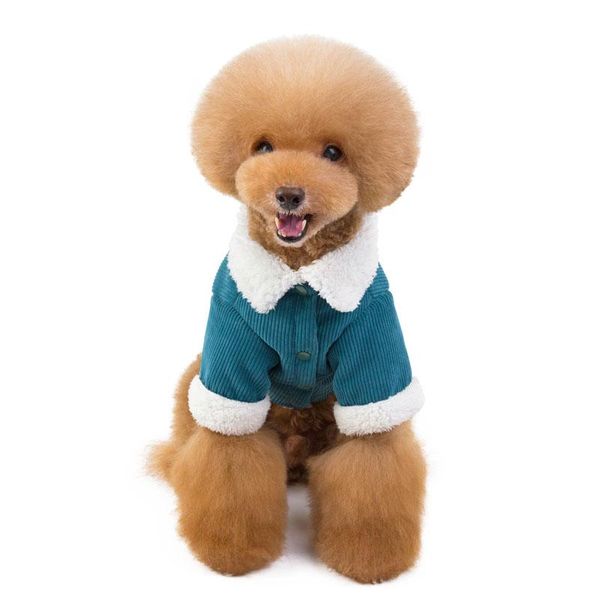 dog apparel winter pet coat clothes cotton jacket corduroy british style lapel for small dogs s-xxl
dog apparel winter pet coat clothes cotton jacket corduroy british style lapel for small dogs s-xxl