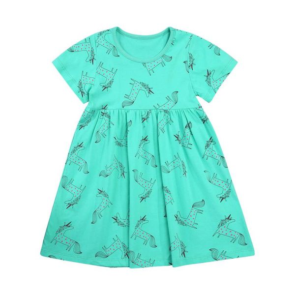 summer breathable little girls dress, creative cartoon animal printing round collar short sleeve princess skirt girl's dresses, Red;yellow
summer breathable little girls dress, creative cartoon animal printing round collar short sleeve princess skirt girl's dresses, Red;yellow