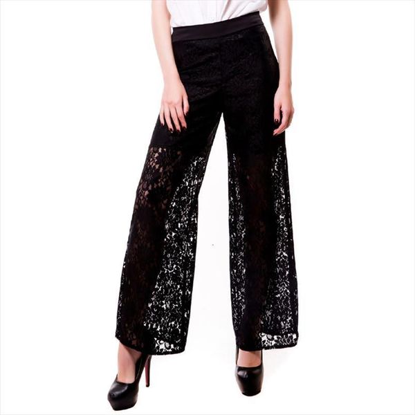 boho summer high waist lace women pant wide leg plus size black loose palazzo ladies trousers, Black;white
boho summer high waist lace women pant wide leg plus size black loose palazzo ladies trousers, Black;white
