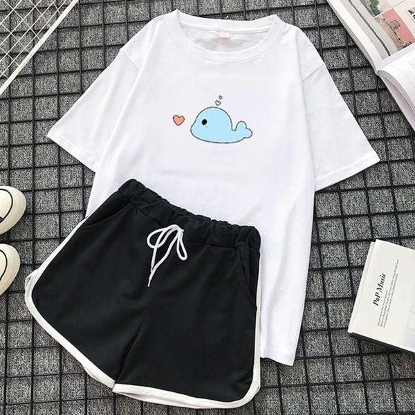 women's hoodies & sweatshirts t shirt hoodie sportswear summer korean loose large student short sleeve shorts running suit casual two p, Black
women's hoodies & sweatshirts t shirt hoodie sportswear summer korean loose large student short sleeve shorts running suit casual two p, Black