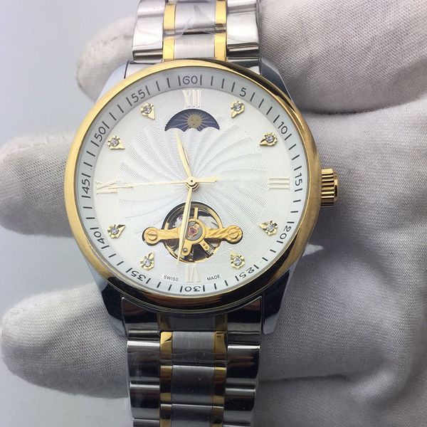 classic moment beauty automatic mechanical watch 40mm hollow waterproof luminous casual business stainless steel mens watches modern, Slivery;brown
classic moment beauty automatic mechanical watch 40mm hollow waterproof luminous casual business stainless steel mens watches modern, Slivery;brown