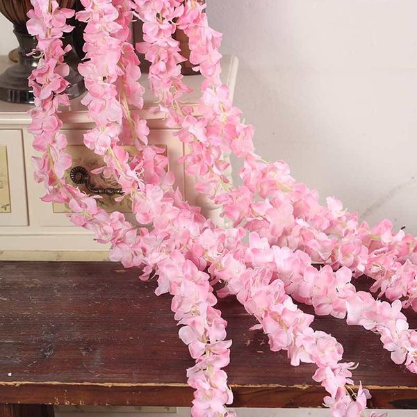 pcs rattan strip wisteria artificial flower vine for wedding diy craft home party kids room decoration dsd666 decorative flowers & wreaths
pcs rattan strip wisteria artificial flower vine for wedding diy craft home party kids room decoration dsd666 decorative flowers & wreaths