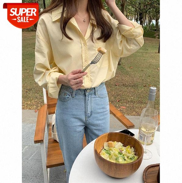 tg korean women's solid color shirt design lapel long-sleeved casual 13259 #wp06, Black;gray
tg korean women's solid color shirt design lapel long-sleeved casual 13259 #wp06, Black;gray