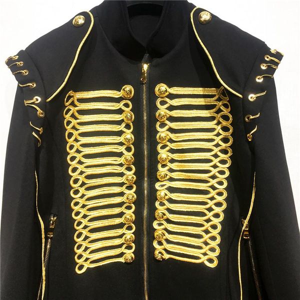 men's suits & blazers luxury mens golden piping renaissance short tuxedo jacket/stage performance jacket/stage/stuido/club/ asia size j, White;black
men's suits & blazers luxury mens golden piping renaissance short tuxedo jacket/stage performance jacket/stage/stuido/club/ asia size j, White;black
